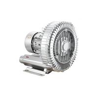 Vortex Souffleur régénératif 120 W-250 W 220 V avec bobine en cuivre pur et faible bruit pour aération des eaux usées d'aquarium, étang à poissons, soufflage/aspiration