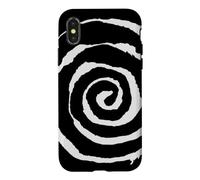 Vortex/Spirale - Symbole Mystique Vintage Encre Coque pour iPhone X/XS