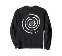 Vortex/Spirale - Symbole Mystique Vintage Encre Sweatshirt