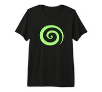 Vortex Vert Fluo T-Shirt Haut de Gamme