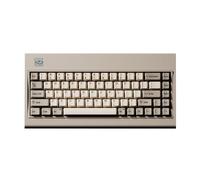 VORTEXKEYBOARD Modèle M 65 triple mode, taille 65 %, design rétro et vintage, sans fil, hotswap, profil PBT Dyesub Cherry, clavier mécanique, compatible Mac et Windows, programmable (gateron_Brown)