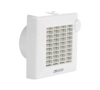Vortice Ventilateur d'extraction Thermex Punto M 120 A Ø120 175 m³/h Plafond/Mural/Fenêtre