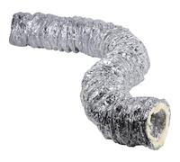 Vortice Gaine en Aluminium Axelair - Conduit Souple et isolé - Ø 160-10 mètres - 50 mm d'épaisseur