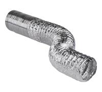 Vortice Gaine Souple Nu Aluminium - Ø 80 mm - Couronne de 10 m