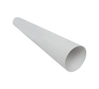 Vortice HRW MONO - Tube pour installation dans mur pour VMC Taille 30 : Lg.700mm x Ø97mm - VMC et ventilation