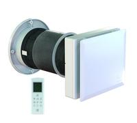 VORTICE HRW40 Mono Evo HCS Ø 160 mm-Récupérateur de chaleur avec télécommande, Ventilation mécanique contrôlée avec extracteur d'air, échangeur d'air pour humidité, installation résidentielle et