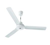 Vortice Nordik International Plus, I 140 Plus, Ventilateur de plafond, avec interrupteur été et hiver, puissant et silencieux, Ø 142 cm, gris clair laqué