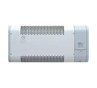 Vortice Radiateur soufflant mural, avec minuterie, Microrapid T 1000 - V0, 70661, 500/1000 W, gris