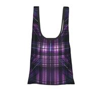 Vortithora Beau sac à provisions réutilisable et pliable, sac d'épicerie portable pour un usage quotidien