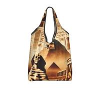 Vortithora Sac d'épicerie pliable réutilisable Motif sphinx