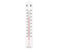 Vortiva Thermomètre hygromètre numérique pour intérieur et extérieur | Précision relative ± 2 °C/± 5 %, plage de -30 à 50 °C, grand écran LCD, matériau ABS, utilisation en intérieur et en