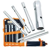 VORX BOLTWORK Lot de 4 clés à écrou arrière monobloc pour robinet 8 x 9, 10 x 11, 12 x 13, 27 x 32 mm pour robinet d'eau, plombier lavabo, prise de valve de douche, 1 % de la valeur de vente sera