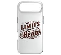 Vos limites vivent dans Votre tête | Randonnée de Motivation Coque pour iPhone Air