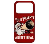 Vos Parents ne sont Pas Vraiment des pères Noël drôles Coque pour iPhone 17 Pro