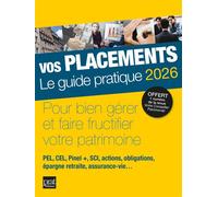 Vos placements 2026 Le guide pratique - Collectif - Prat Eds - broché - Guide
