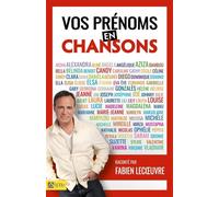 Vos Prénoms en Chansons - Fabien Lecœuvre - Du Signe Eds - broché - Essai