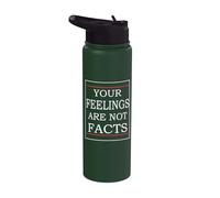 Vos sentiments ne sont pas des faits Stainless Steel Insulated Water Bottle