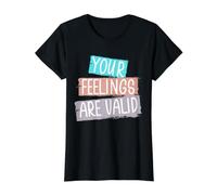Vos Sentiments sont valides pour la Sensibilisation à la santé mentale T-Shirt Graphique avec Valeur