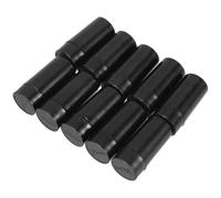 VOSAREA 10 Pièces Rouleau Encreur pour Étiqueteuse de Prix, Accessoire D'étiquette de Prix, Noir, Caoutchouc et Pvc, Séchage Rapide, Installation Simple, Compatible avec Modèle