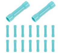 VOSAREA 100 Pièces Heat Shrink Butt Splice Terminals Insulated Electrical Crimp Connectors For Automotive Wiring Repair
