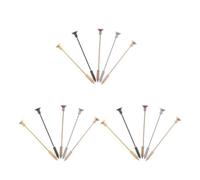 VOSAREA 15 Pièces Boucles D'oreilles à Double Piercing en Acier Inoxydable Hypoallergénique, Design Coréen Tige Droite et Effet Superposé pour Femmes, pour Fêtes et Sports