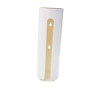 VOSAREA 1pièce Organisateur De Coton Démaquillant Murale Boîte De Rangement pour Lingettes Maquillage Étanche Et Pratique pour Salle De Bain Blanc
