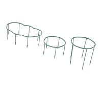 VOSAREA 2 Ensembles Supports Orchidée pour Plantes Grimpantes Rack de Jardin Tuteurs Robustes pour Fleurs Lot Barres de Soutien Empilables et Modulables pour Jardin Patio et Balcon