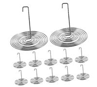 VOSAREA 2 Filtres À Thé Acier Inoxydable Pour Théière Passoires À Ressort Pour Accessoires De Thé Pour Expérience Sans Résidus 20 Pièces * 2