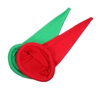 VOSAREA 2 Pièces Chapeau nain chapeaux de nain accessoires de cosplay de noël décors de chapeau de nain accessoires de photomaton drôles accessoires pour photobooth Chapeau drôle polyester