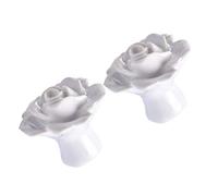 VOSAREA 2 Pièces poignée en céramique poignée d'armoire pour boutons en céramique Boutons de tiroir en pour commode Poignées de tiroir décoratives en