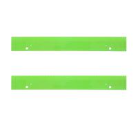 VOSAREA 2 Pièces Règle Tactile en Pp Repères en Relief pour Personnes Aveugles, Accessoire de Mesure Essentiel pour L'école Maison, Outil Pratique et Solide Vert