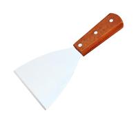 VOSAREA 2 pièces Spatule Inox et Grattoirs Pâtisserie Multifonctions pour Pizza Steak et Gâteau Ustensiles de Cuisine et Ergonomiques Grandes et Petites