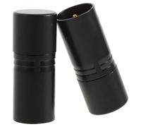 VOSAREA 2 Pièces Terminateur de Signal Xlr 3 Broches 120 Ohms pour Console | Résistance Intégrée, Prise Mâle Xlr Standard, Plastique et Métal Noir, pour Systèmes Dmx512 et Audio Numérique