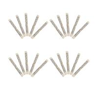 VOSAREA 20 Parchemins de Mezouza Hébreux Casher Pré-roulés en Papier et Corde, Confort Spirituel Compact pour Décorations de Vacances et Mitzvahs Religieuses, Lot de 20