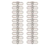 VOSAREA 20 Pièces Support de Vérin à Gaz en Acier au Carbone 10mm, L,
