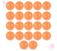 VOSAREA 22 Pièces Balle de Golf D’entraînement Perforée Orange en PE | Perforations Précises, Vol Équilibré, Couleur Vive, Pratique pour Joueurs de Tous Âges et Niveaux