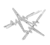 VOSAREA 2pcs Clips De Cheveux Fantaisie Pour Les Femmes Avec Des Pinces À Cheveux Nuptiales En Strass Et Des Barrettes Vintage Pour Les Mariages Et Les Événements Formels Accessoires De