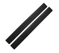 VOSAREA 2pièces Couvercles De Joint Silicone pour De Cuisinière Résistants Chaleur Filler De Gap pour Cuisine Noir Faciles à Anti-Graisse Et Anti-salissures