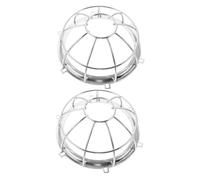 VOSAREA 2pièces Housse De Protection pour Détecteur De Fumée Couverture De Sécurité pour Système De Sprinkler Installation Simple Et Design Pratique