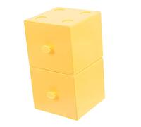 VOSAREA 2pièces Organisateur De Bureau Empilable pour Cosmétiques Et Bijoux Boîte De Rangement Pratique Et Élégante Idéale pour Maquillage Accessoires