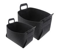 VOSAREA 2pièces Panier De Rangement Lot De Boîtes à Collation Simple Et Pratique Pour Accessoires De Maison