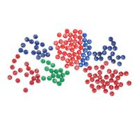 VOSAREA 3 Packs de Boules de Loterie en Plastique Léger sans Couture, Accessoires pour Jeu de Loto Adulte et Activités de Fête, Design Chic et Facile à Manipuler