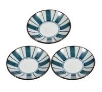 VOSAREA 3 Pièces Petites Assiettes à Épices en Céramique, 3, 25 Pouces