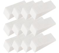 VOSAREA 30 Pièces Tampons à Ongles en Éponge Triangulaire pour Nail Art, Outil de Manucure Portable Dégradé Uniforme, pour Salons et Usage à Domicile