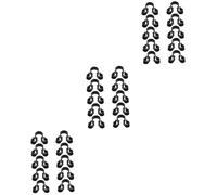 VOSAREA 30pièces Clips De Bouteille De Vin avec Double Accessoires Festifs pour Bougies Et Bouteilles pour Anniversaires Et Fêtes De Noël