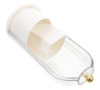 VOSAREA 360degré Organisateur De Pinceaux De Maquillage Rotatif avec Couvercle Rangement Transparent pour Coiffeuse Et Salle De Bains Design Pratique Et Élégant Capacité Généreuse