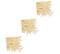 VOSAREA 3paquets Paillettes Dorées Décoratives Pour Gâteaux Et Pour Fêtes Et Anniversaires De Paillettes Alimentaires Brillantes