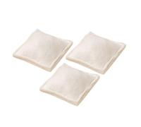 VOSAREA 3pièces Boules de Séchage Laine pour Linge Attrape-poils Animaux Balles Anti-peluches Réutilisables Facilitent le Lavage