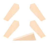 VOSAREA 5pcs Cales de Chaise en Bois pour Stabiliser et Fixer Meubles, Niveleur de Sol Simple et Élégant, pour Tables et Chaises Instables