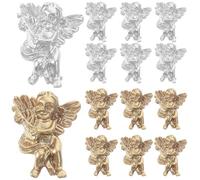 VOSAREA 80pcs Décorations Ongles en Résine Style Baroque Chic et Charmantes pour Nail Art, Accessoires Multi-usages pour Anniversaire et Soirées